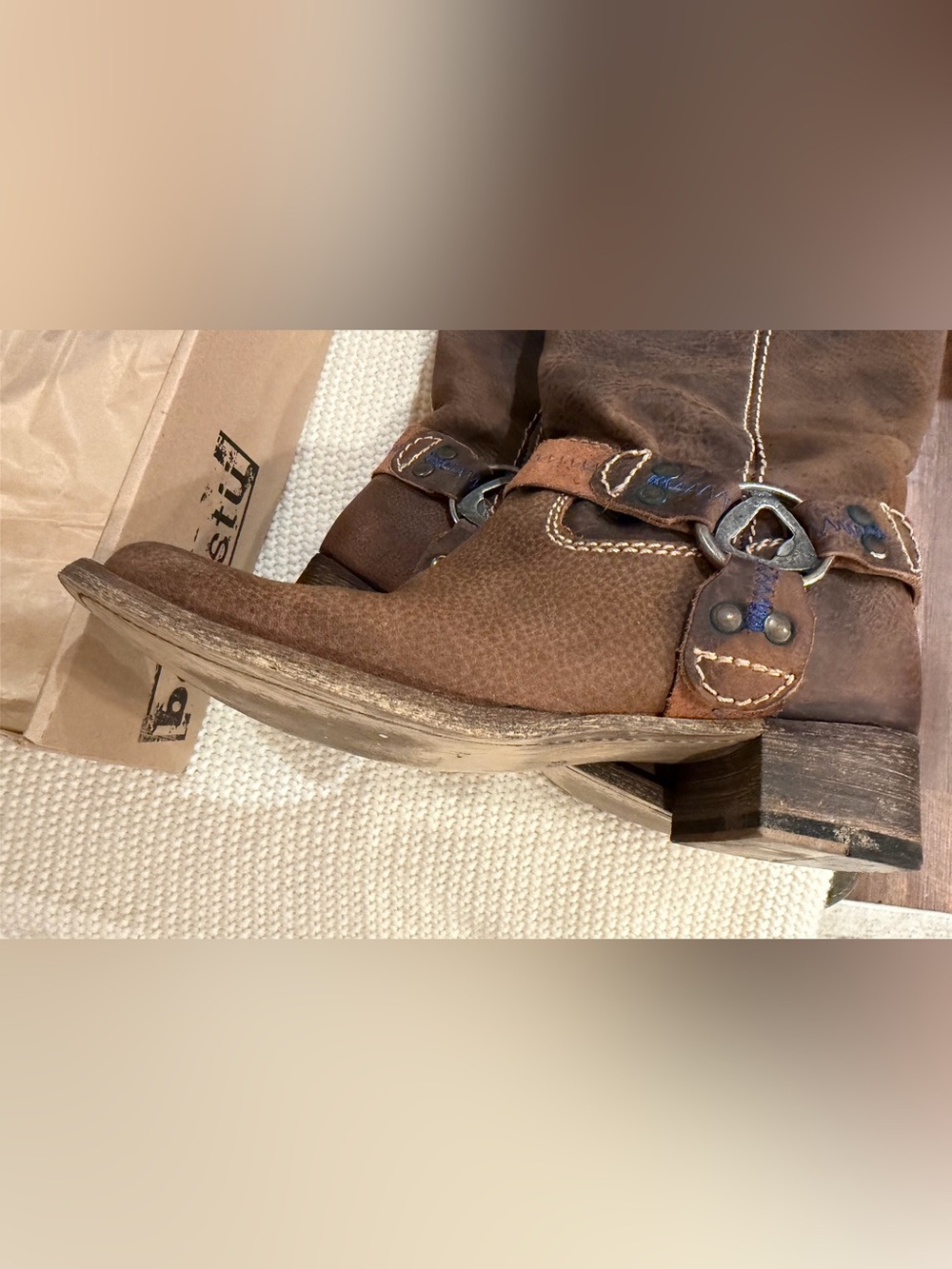 Bed Stu Opal Brown Boots - Picture 4 of 5